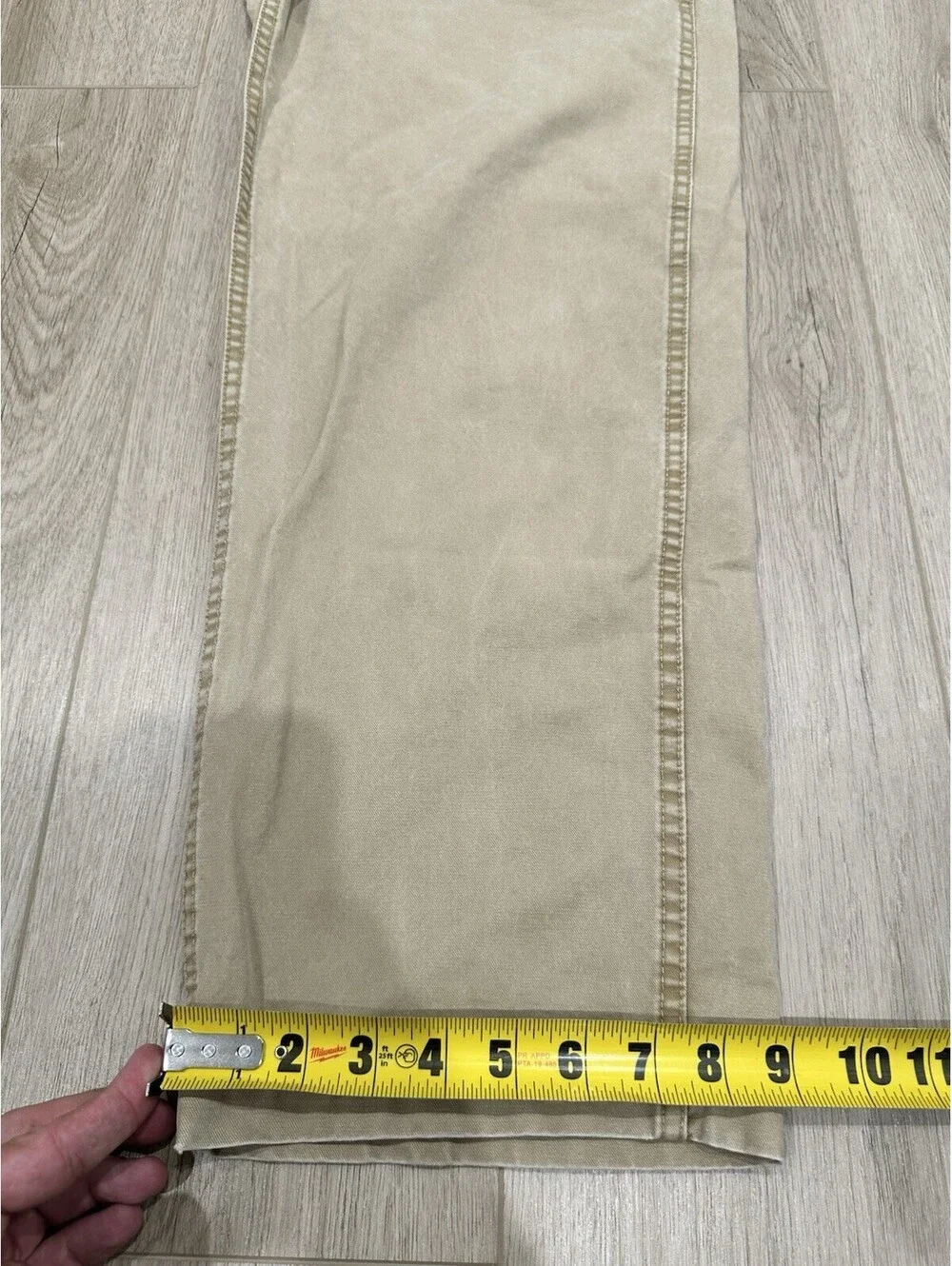 Blacksmith Store Pants Khaki Fatigue Pants Cotton Size Medium 32x26